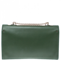 Pre Owned Valentino Multicolor Leather Va Va Voom Chain Shoulder Bag