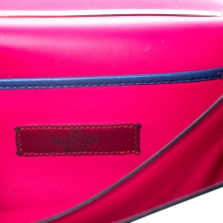 Pre Owned Valentino Multicolor Leather Va Va Voom Chain Shoulder Bag