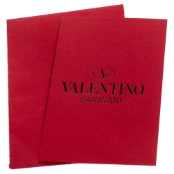 Pre Owned Valentino Navy Blue Leather Glam Lock Chain Shoulder Bag