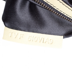 Pre Owned Valentino Light Yellow Leather Flap Shoulder Bag