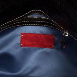 مملوكة مسبقًا Valentino Leopard Pony Hair Shoulder Bag