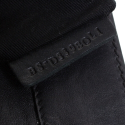 Pre Owned Valentino Black Leather Medium Rockstud Tote