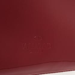 مملوكة مسبقًا Valentino Demetra Red Patent Leather Bag