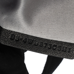 Pre Owned حقيبة فالنتينو سويدي أسود مرصعة بفيونكة