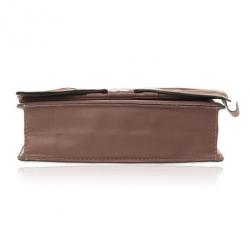 مملوكة مسبقًا Valentino Brown Bow Leather Flap Bag