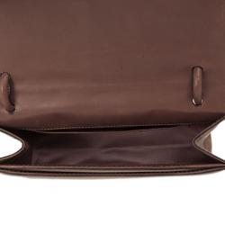 مملوكة مسبقًا Valentino Brown Bow Leather Flap Bag