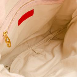 Pre Owned Valentino Nappa Leather Braided Top Handle Satchel