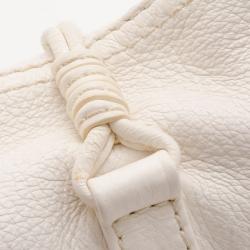 Pre Owned Valentino White Leather Small Shoulder Bag