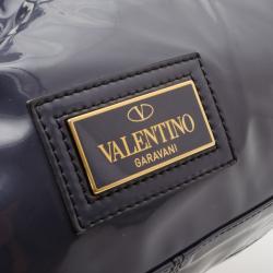 Pre Owned Valentino Blue Nuage Bow Tote