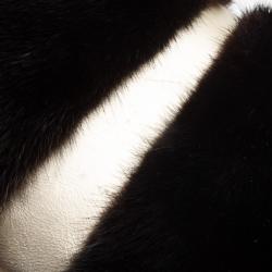 مملوكة مسبقًا Valentino Black Fur Hobo