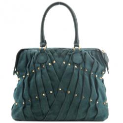 Pre Owned  Valentino Gravani Maison Studded Tote