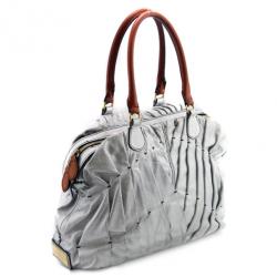 Pre Owned Valentino Pin-Tucked Tote