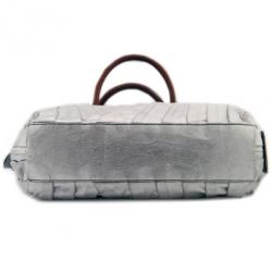 Pre Owned Valentino Pin-Tucked Tote