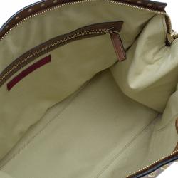 Pre Owned Valentino Brown Leather Rockstud Dome Bag