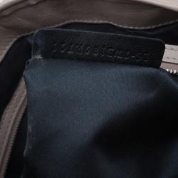 Pre Owned حقيبة فالينتينو روزيه حرير بيج/أحمر و جلد