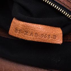Pre Owned Valentino Gold Leather Vintage Frame Satchel