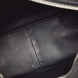 Pre Owned Valentino Black Nylon and Leather VLogo Belt Bag