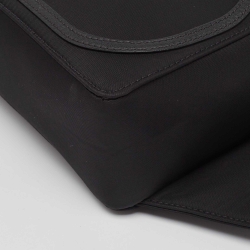 Pre Owned Valentino Black Nylon and Leather VLogo Belt Bag