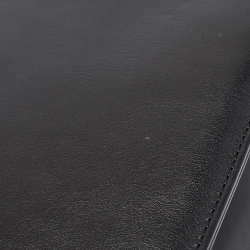 Pre Owned Valentino Black Leather Medium Rockstud Glam Lock Flap Bag