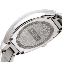 Pre Owned Valentino Mother of Pearl Stainless Steel Liaison V48 Women's Wristwatch 32 mm