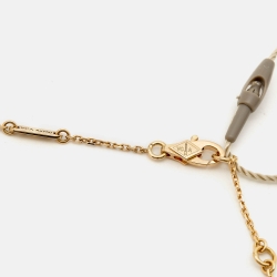 مملوكة مسبقًا Van Cleef & Arpels Sweet Alhambra Mother of Pearl 18k Yellow Gold Pendant Necklace