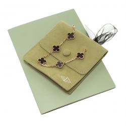 Pre Owned سوار فان كليف آند اربلز فينتدج الهامبرا 5 ذهب وردي عيار 18 وخشب 19 سم