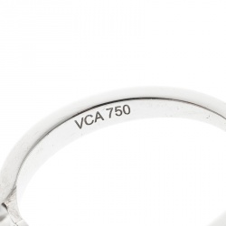 مملوكة مسبقًا خاتم فان كليف & أربلز فريفول ألماس مرصع ذهب أبيض عيار 18