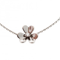 Pre Owned سوار فان كليف آند أربلز فريفول ذهب أبيض عيار 18 وألماس