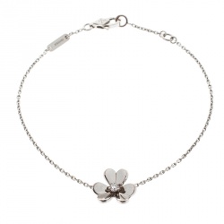 Pre Owned سوار فان كليف آند أربلز فريفول ذهب أبيض عيار 18 وألماس