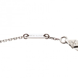 Pre Owned سوار فان كليف آند أربلز فريفول ذهب أبيض عيار 18 وألماس