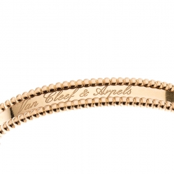 مملوكة مسبقًا Van Cleef & Arpels Perlée Signature 18K Rose Gold Bracelet M