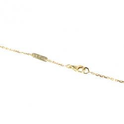 مملوكة مسبقًا Van Cleef & Arpels Vintage Alhambra Mother of Pearl Pendant Necklace