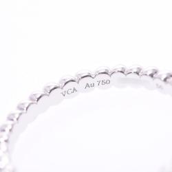 Pre Owned خاتم فان كليف آند اربلز "بيرليه" ذهب أبيض عيار 18 مقاس 50