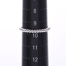 Pre Owned خاتم فان كليف آند اربلز "بيرليه" ذهب أبيض عيار 18 مقاس 50