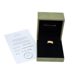 Pre Owned دبلة فان كليف آند اربلز ذهب أصفر عيار 18 برلي مقاس 51