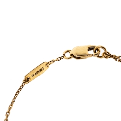 Pre Owned Van Cleef & Arpels Sweet Alhambra Mother of Pearl 18K Yellow Gold Bracelet