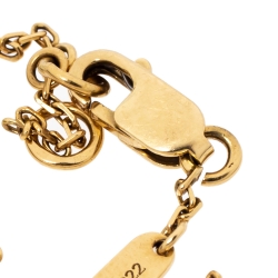 Pre Owned Van Cleef & Arpels Sweet Alhambra Mother of Pearl 18K Yellow Gold Bracelet