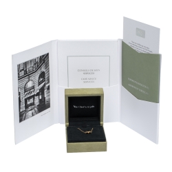 Pre Owned سوار فان كليف آند أربلز فريفول ذهب أصفر عيار 18 وألماس