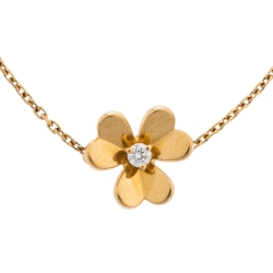 Pre Owned سوار فان كليف آند أربلز فريفول ذهب أصفر عيار 18 وألماس