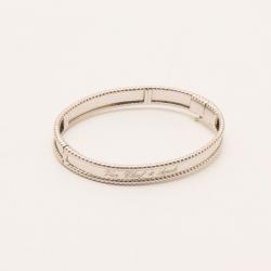 Perlée signature bracelet, large model 18K white gold - Van Cleef & Arpels