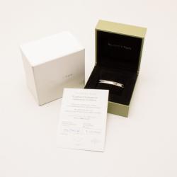 مملوكة مسبقًا Van Cleef & Arpels 18KT White Gold Perlée Signature Bracelet