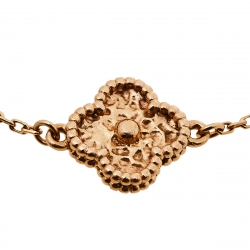 مملوكة مسبقًا Van Cleef & Arpels Sweet Alhambra 18K Rose Gold Bracelet