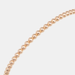 Pre Owned Van Cleef & Arpels Perlee Pearls 18K Rose Gold Bracelet L