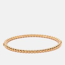 مملوكة مسبقًا سوار فان كليف أند أربلز بيرلي ذهب وردي عيار 18 مقاس متوسط - ميديوم