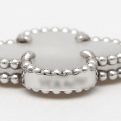 مملوكة مسبقًا سوار فان كليف أند أربلز ستيشن فينتدج ألامبرا ذهب أبيض عيار 18 وصدف 5 حليات