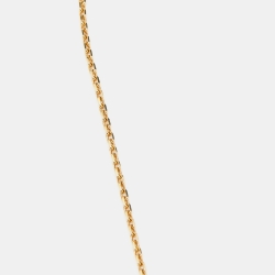مملوكة مسبقًا Van Cleef & Arpels Vintage Alhambra Onyx 18k Yellow Gold Necklace