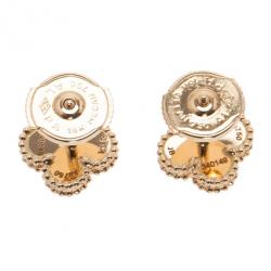مملوكة مسبقًا Van Cleef & Arpels Sweet Alhambra Mother of Pearl Stud Earrings