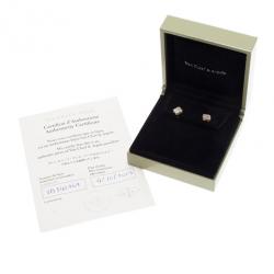 مملوكة مسبقًا Van Cleef & Arpels Sweet Alhambra Mother of Pearl Stud Earrings