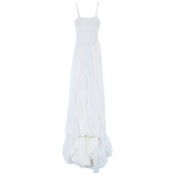 Vera Wang Rouched Tulle Wedding Gown M