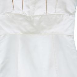 Vera Wang Duchesse Mermaid Silk Gown L
